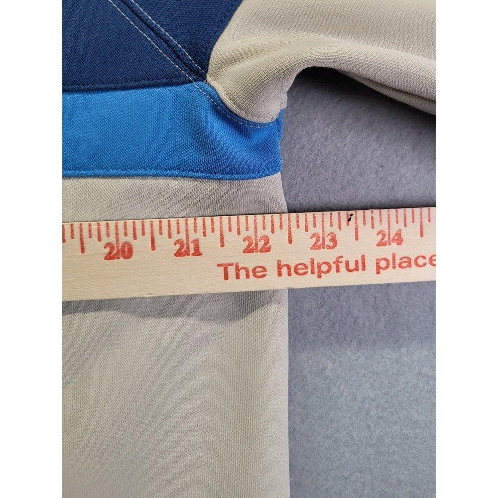 Aigle Multicolor Soft Shell Full Zip Track Jacket Front Pockets Mens Size XL - Picture 7 of 10